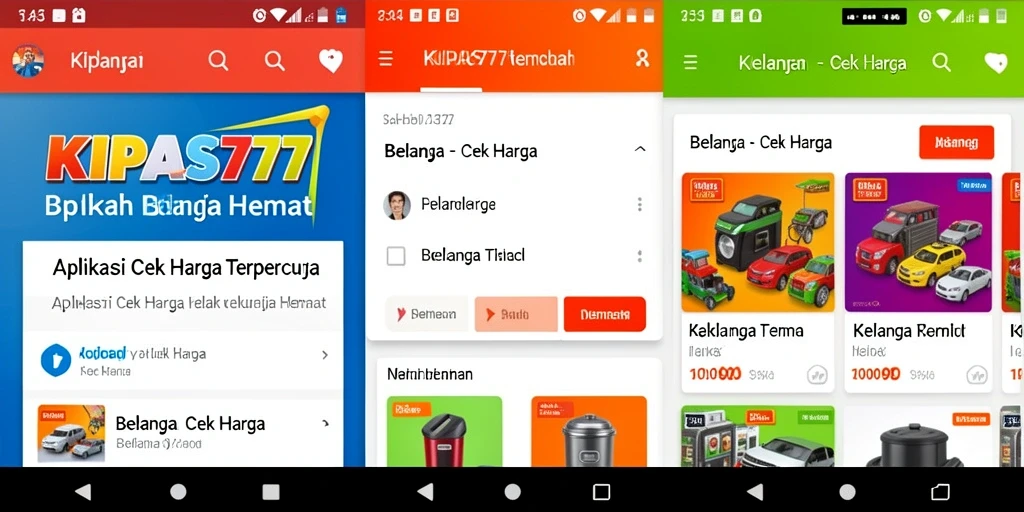 Antarmuka KIPAS777 menampilkan fungsi cek harga yang intuitif dan efisien.