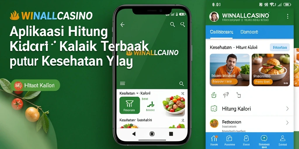 Tampilan antarmuka WINALLCASINO yang sederhana dan informatif untuk Hitung Kalori.